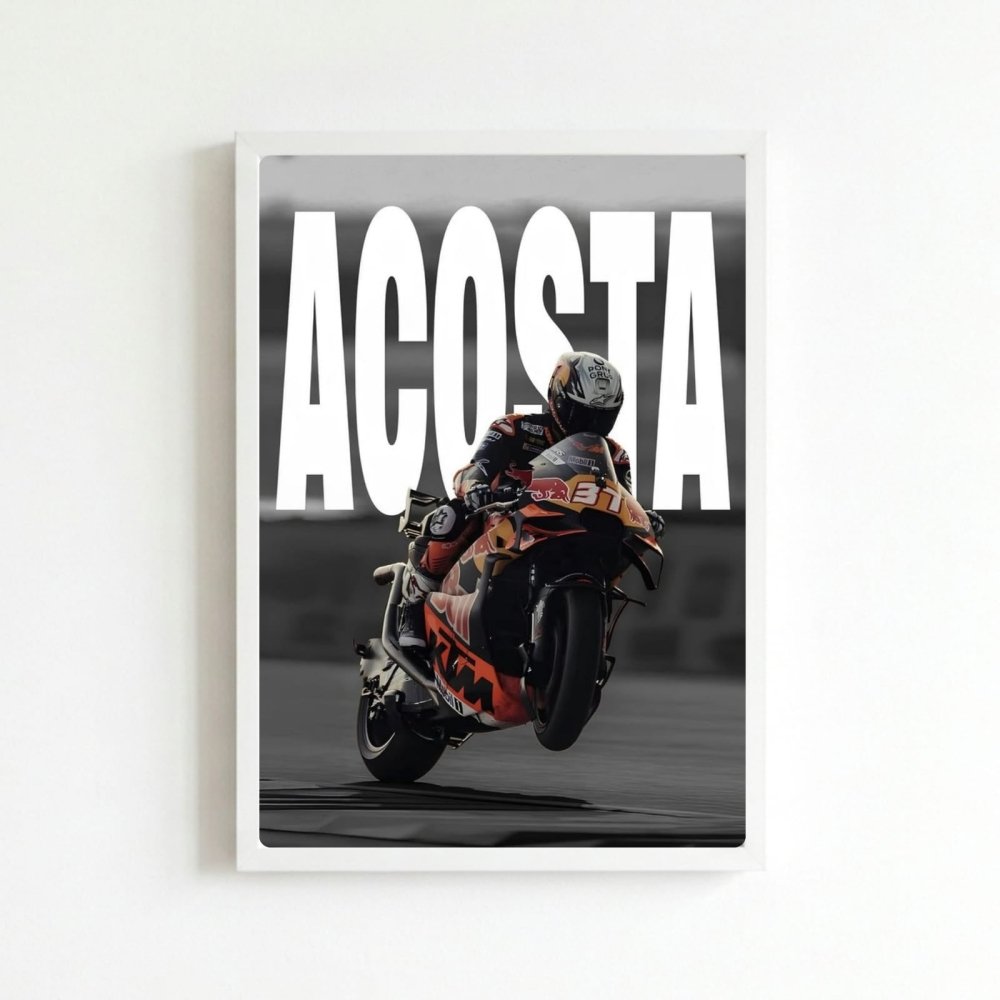 Pedro Acosta, moto gp - Vibes DistrictPedro Acosta, moto gp BiancoVibes District