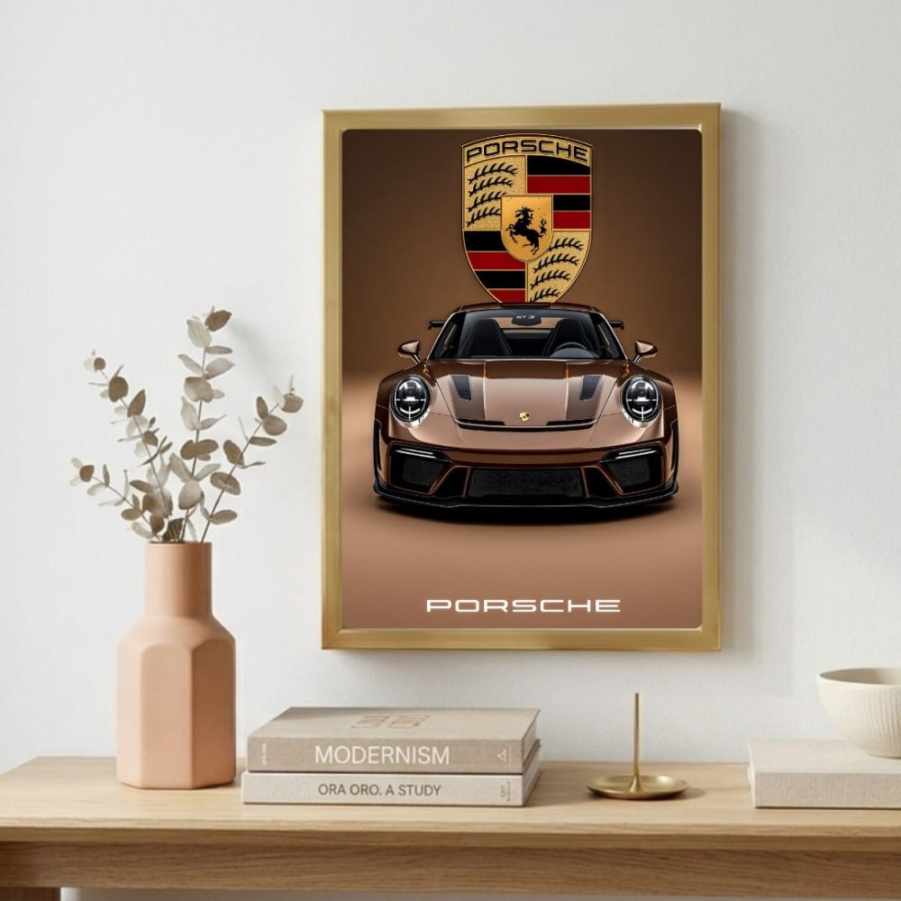 Porsche 911 - Vibes DistrictPorsche 911 GoldVibes District