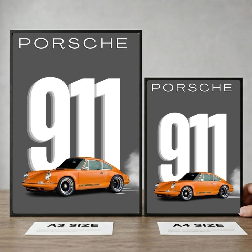 Porsche 911 - Vibes DistrictPorsche 911 GoldVibes District