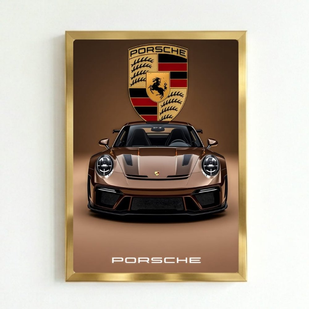 Porsche 911 - Vibes DistrictPorsche 911 GoldVibes District