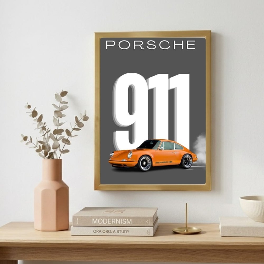 Porsche 911 - Vibes DistrictPorsche 911 GoldVibes District
