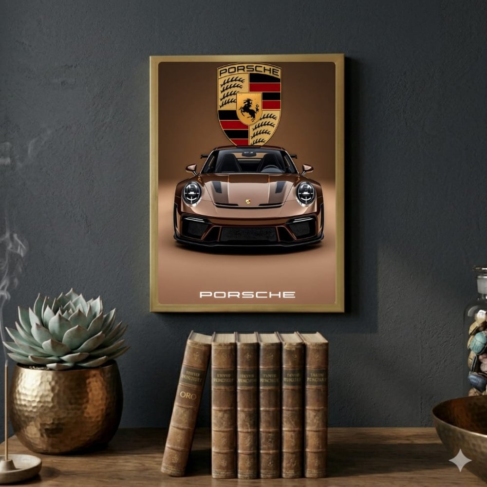 Porsche 911 - Vibes DistrictPorsche 911 GoldVibes District