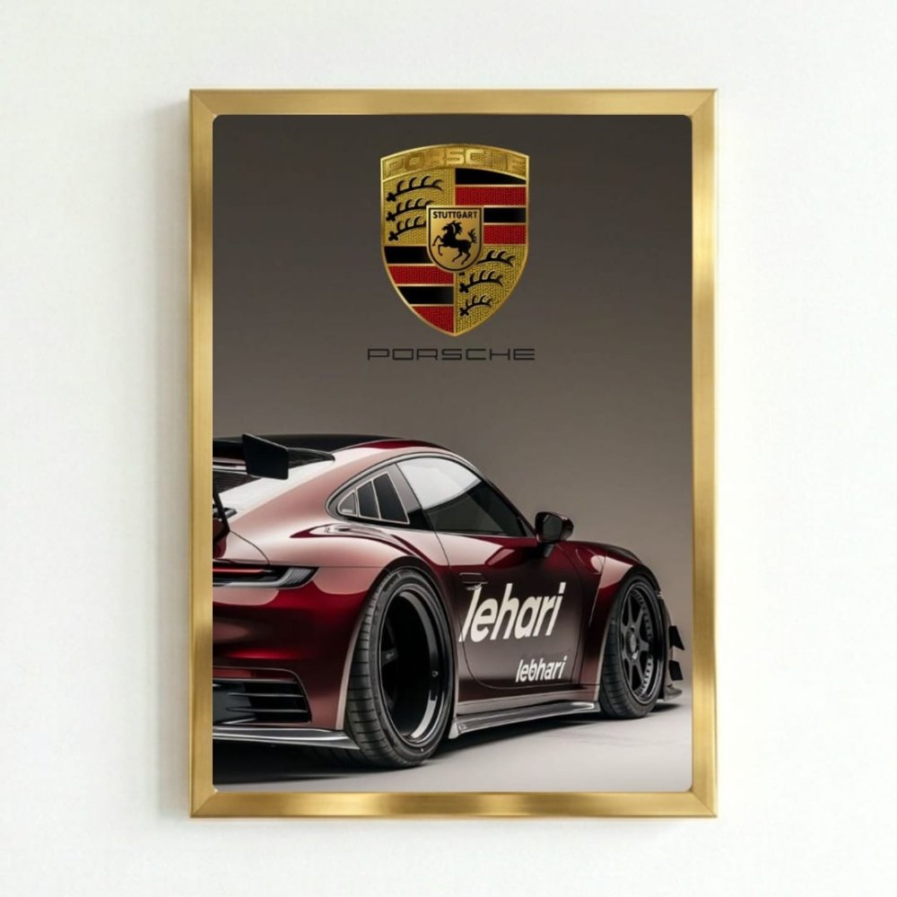 Porsche 911 - Vibes DistrictPorsche 911 GoldVibes District