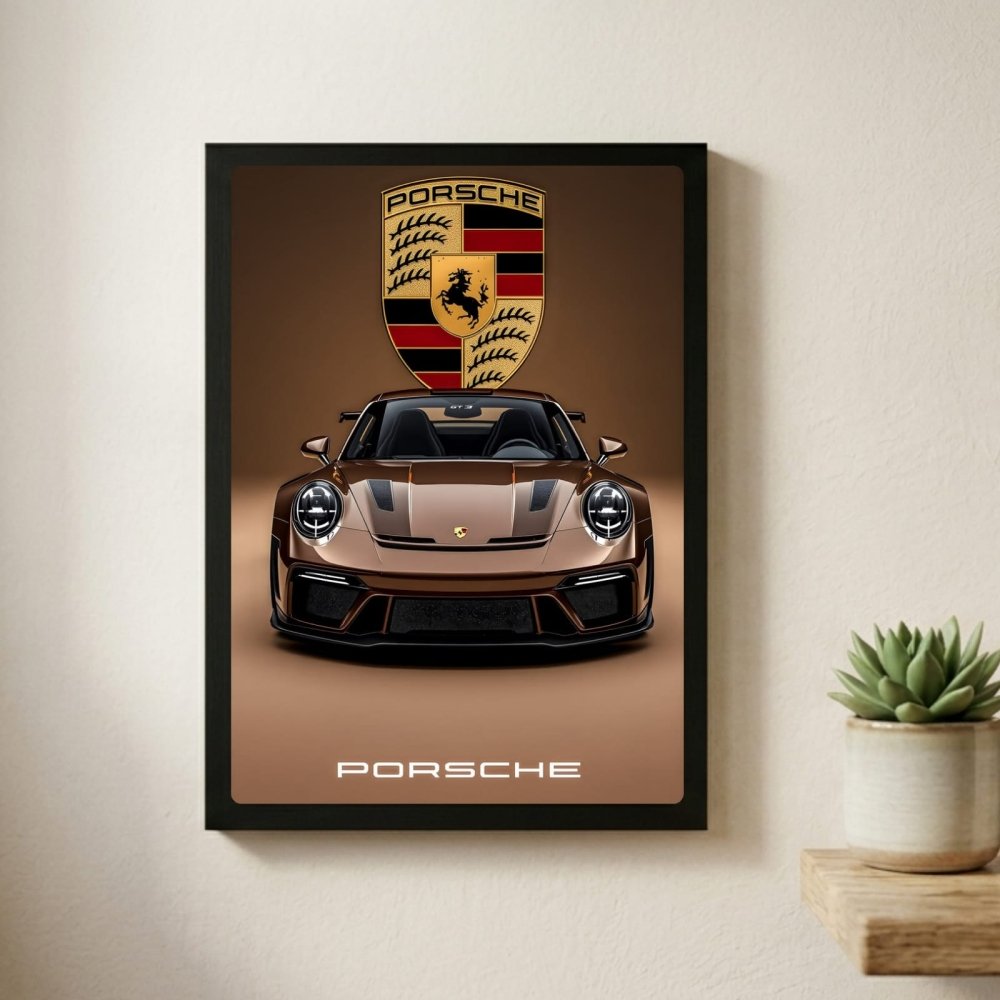 Porsche 911 - Vibes DistrictPorsche 911 GoldVibes District