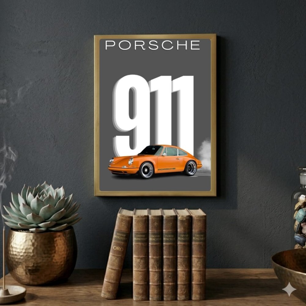 Porsche 911 - Vibes DistrictPorsche 911 GoldVibes District