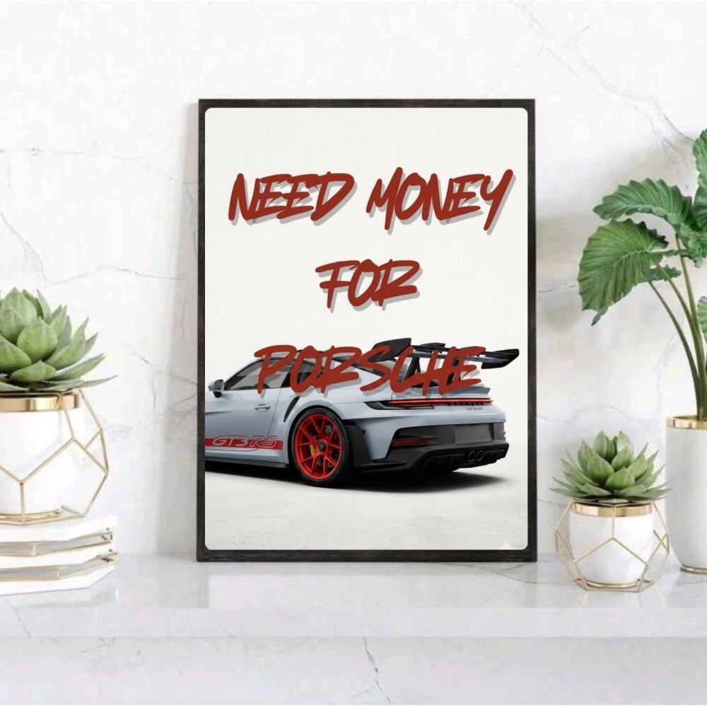 porsche poster - Vibes Districtporsche poster GoldVibes District