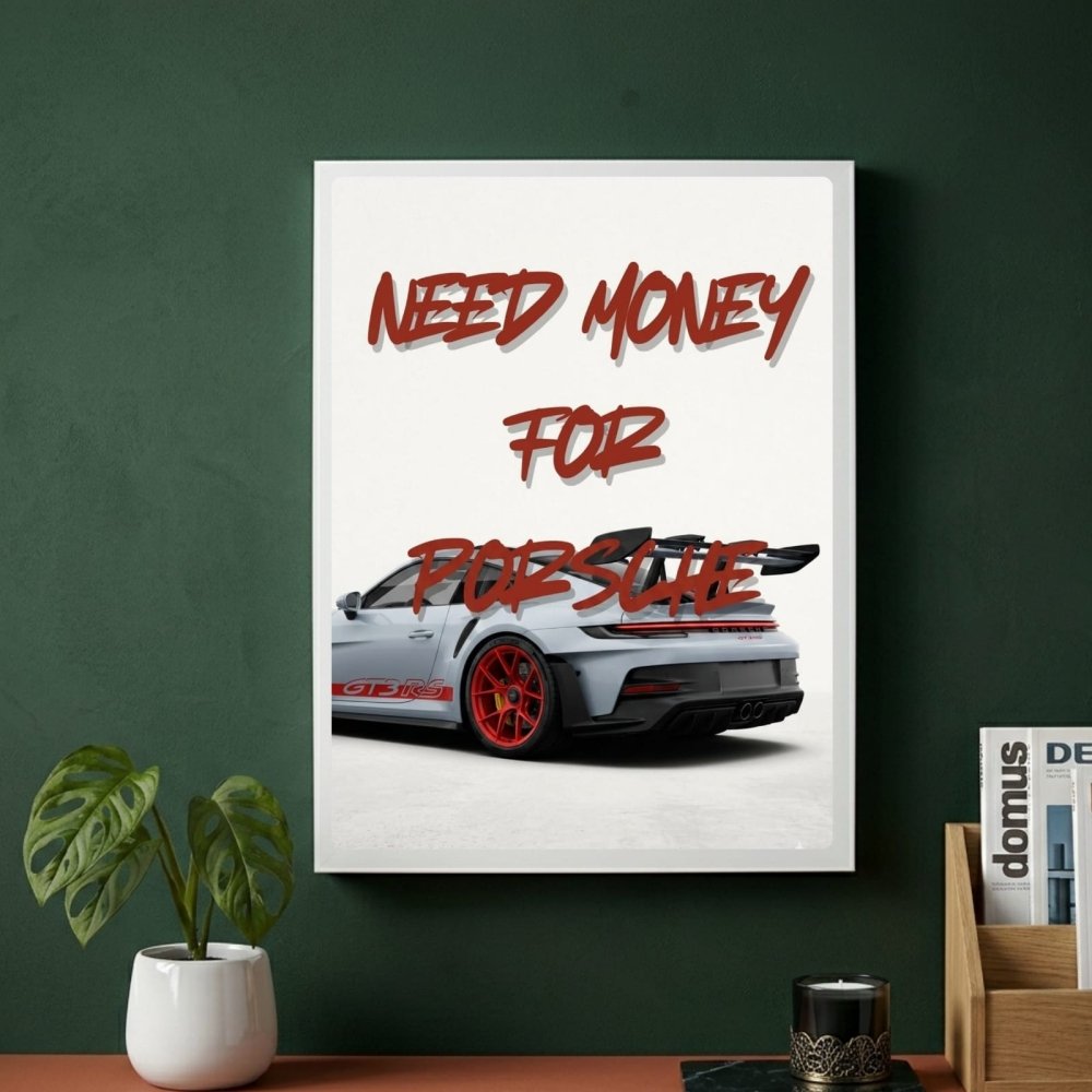porsche poster - Vibes Districtporsche poster GoldVibes District