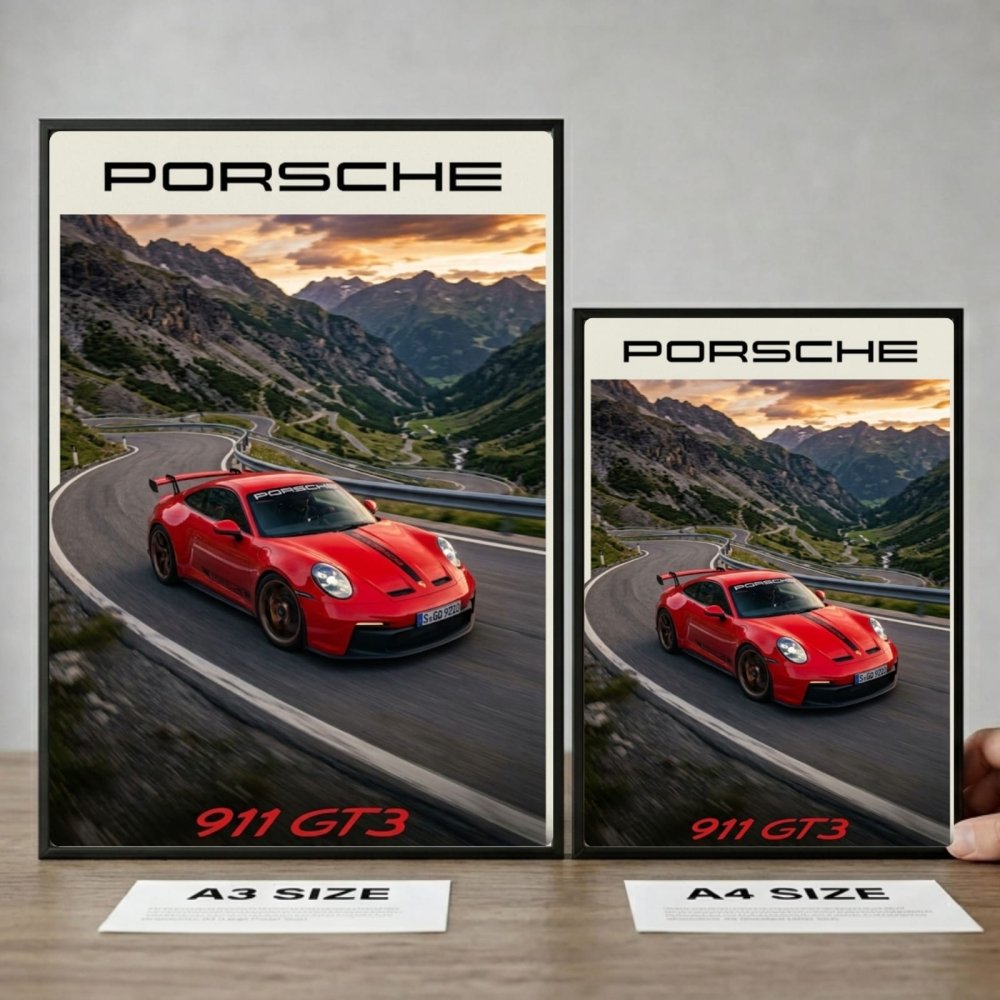 porsche poster - Vibes Districtporsche poster GoldVibes District