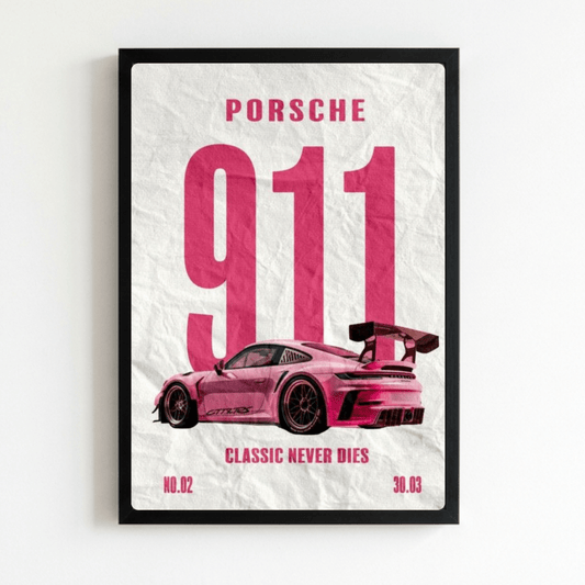 porsche poster - Vibes Districtporsche poster NeroVibes District