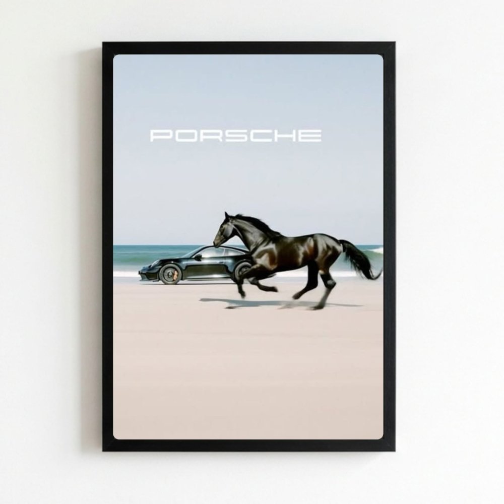 porsche poster - Vibes Districtporsche poster NeroVibes District