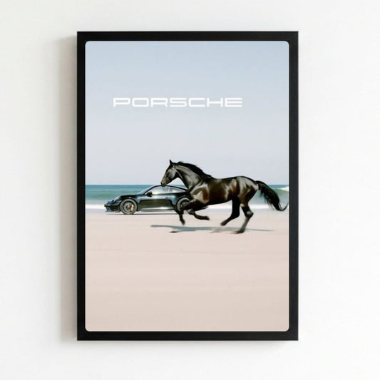 porsche poster - Vibes Districtporsche poster NeroVibes District
