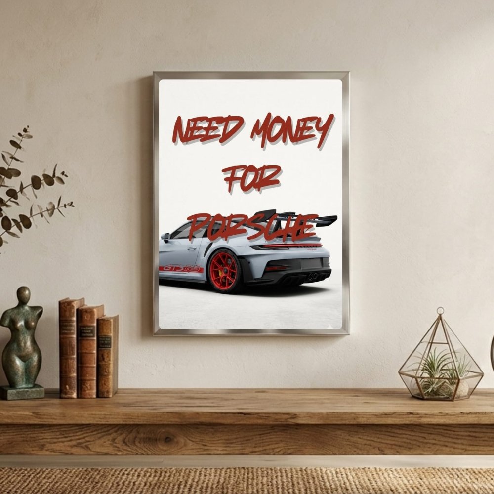 porsche poster - Vibes Districtporsche poster GoldVibes District