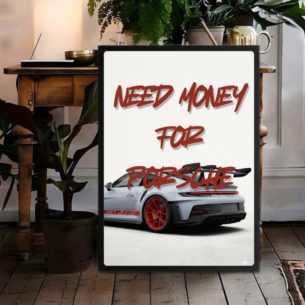 porsche poster - Vibes Districtporsche poster GoldVibes District