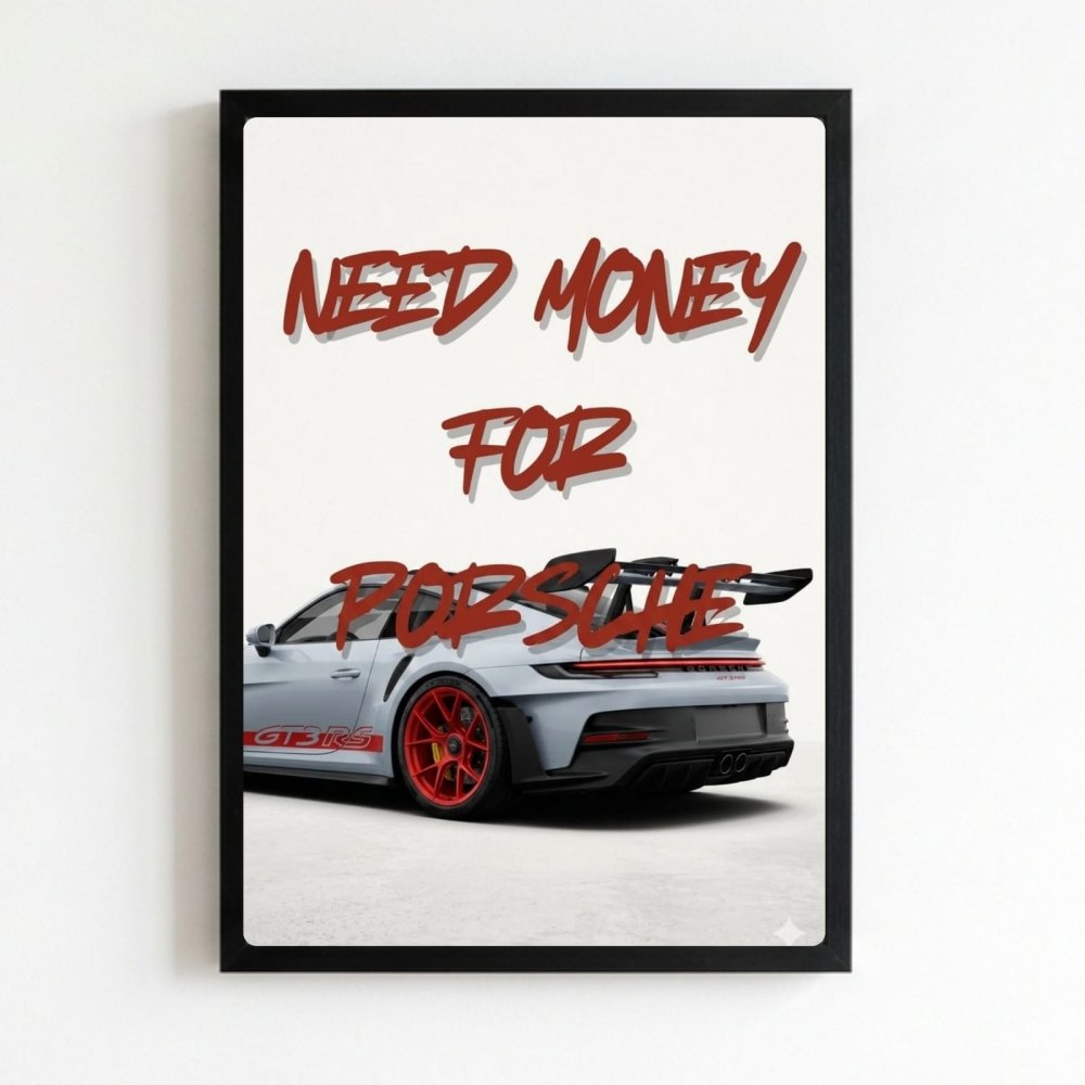 porsche poster - Vibes Districtporsche poster NeroVibes District