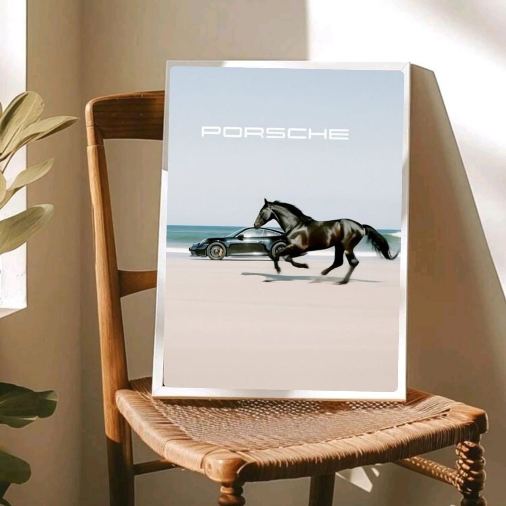 porsche poster - Vibes Districtporsche poster BiancoVibes District