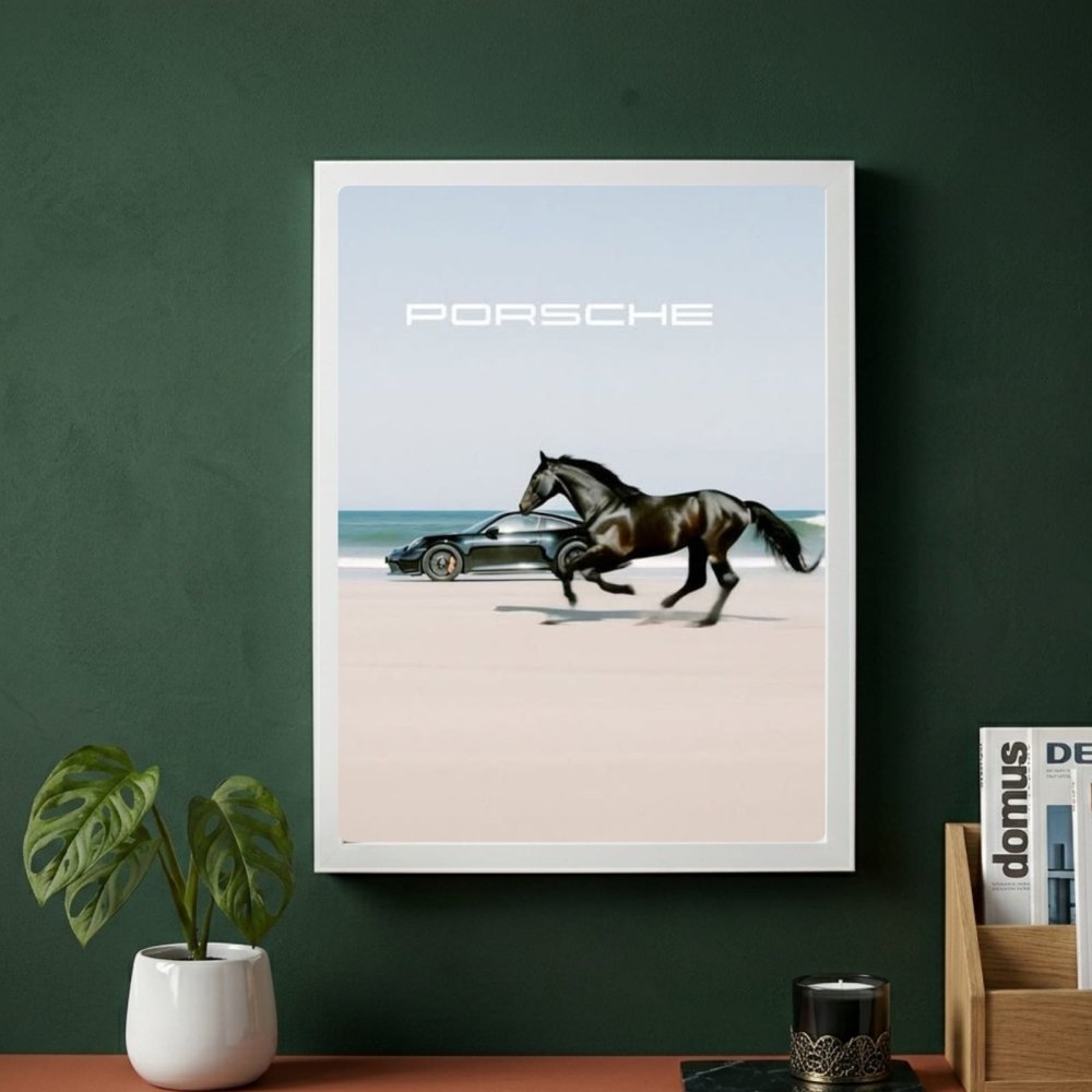 porsche poster - Vibes Districtporsche poster BiancoVibes District