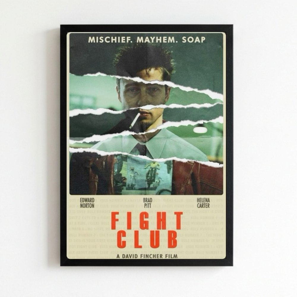 poster akira fight club - Vibes Districtposter akira fight club poster NeroVibes District