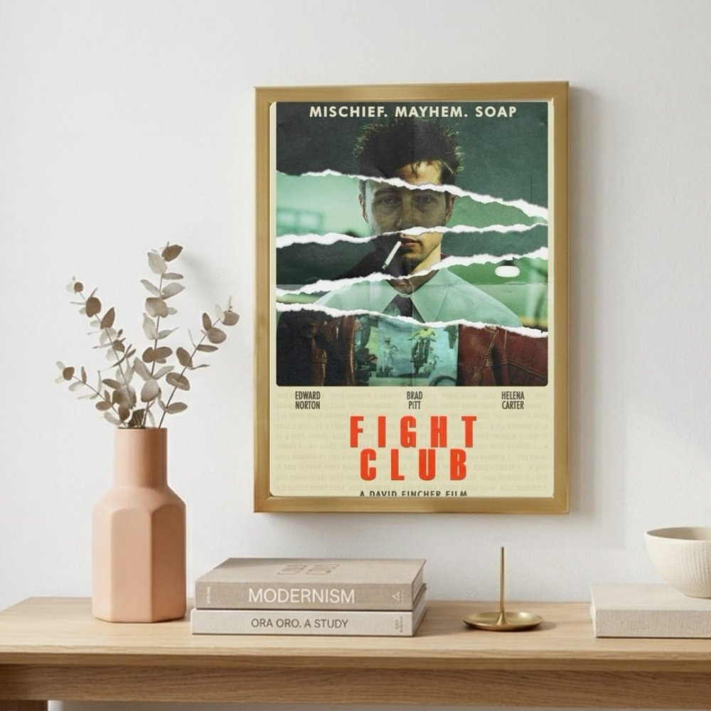 poster akira fight club - Vibes Districtposter akira fight club poster BiancoVibes District
