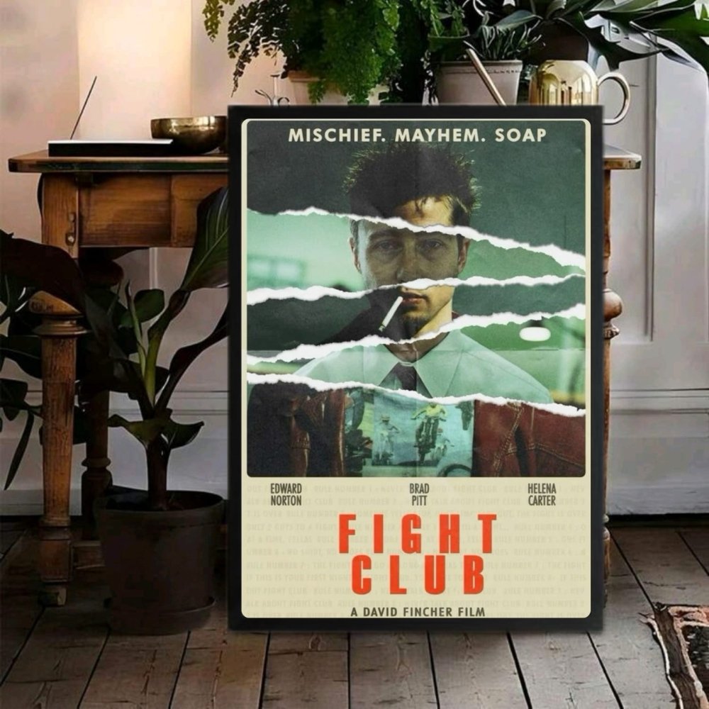 poster akira fight club - Vibes Districtposter akira fight club poster BiancoVibes District