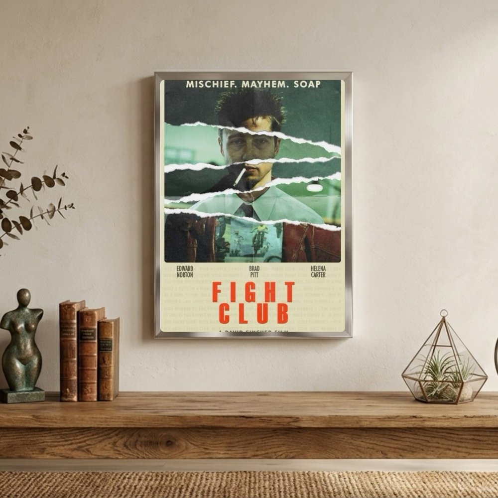 poster akira fight club - Vibes Districtposter akira fight club poster BiancoVibes District