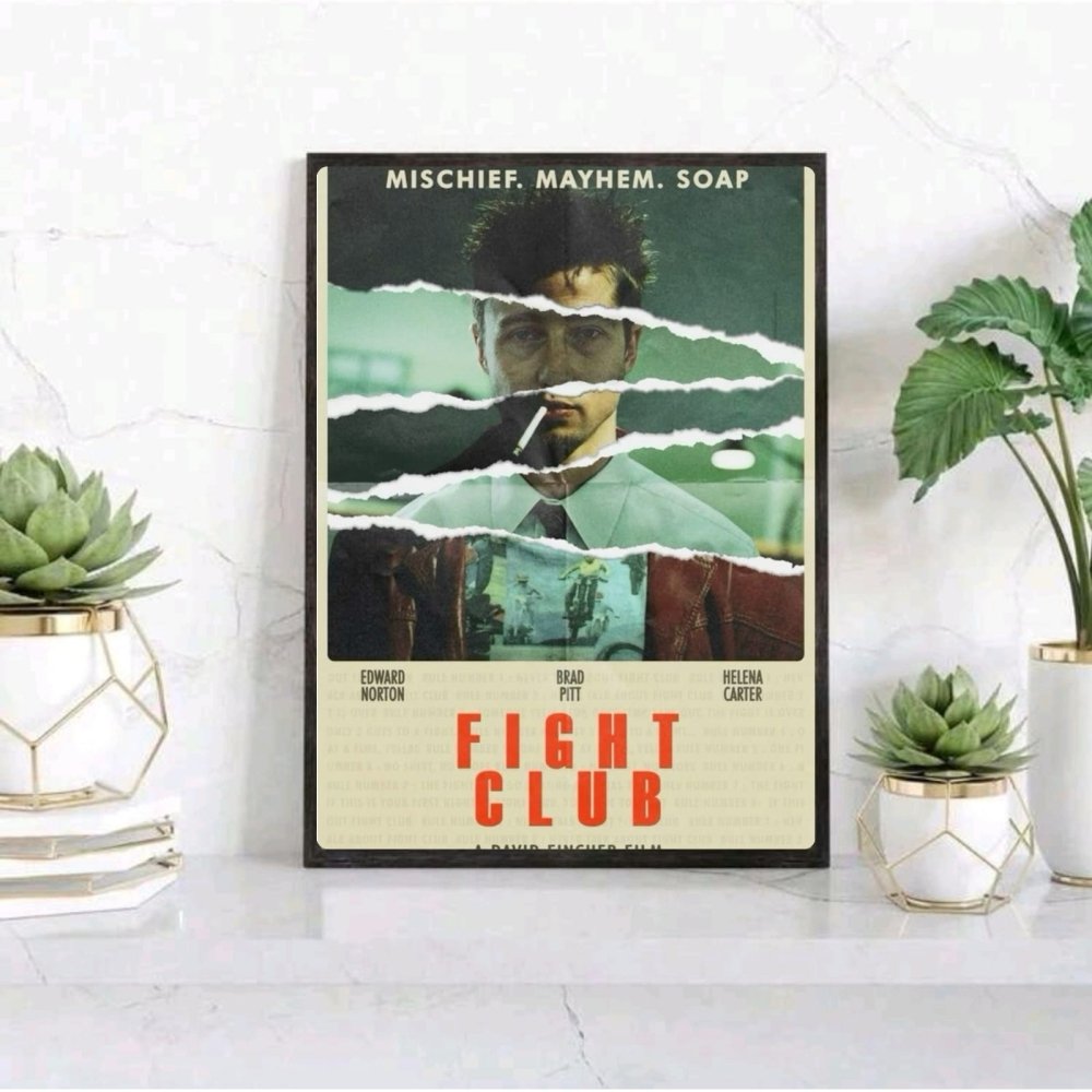 poster akira fight club - Vibes Districtposter akira fight club poster BiancoVibes District