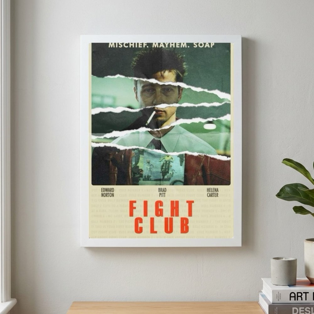 poster akira fight club - Vibes Districtposter akira fight club poster BiancoVibes District
