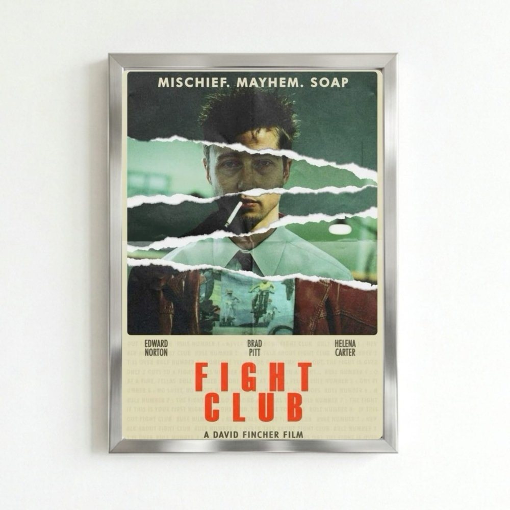 poster akira fight club - Vibes Districtposter akira fight club poster SilverVibes District