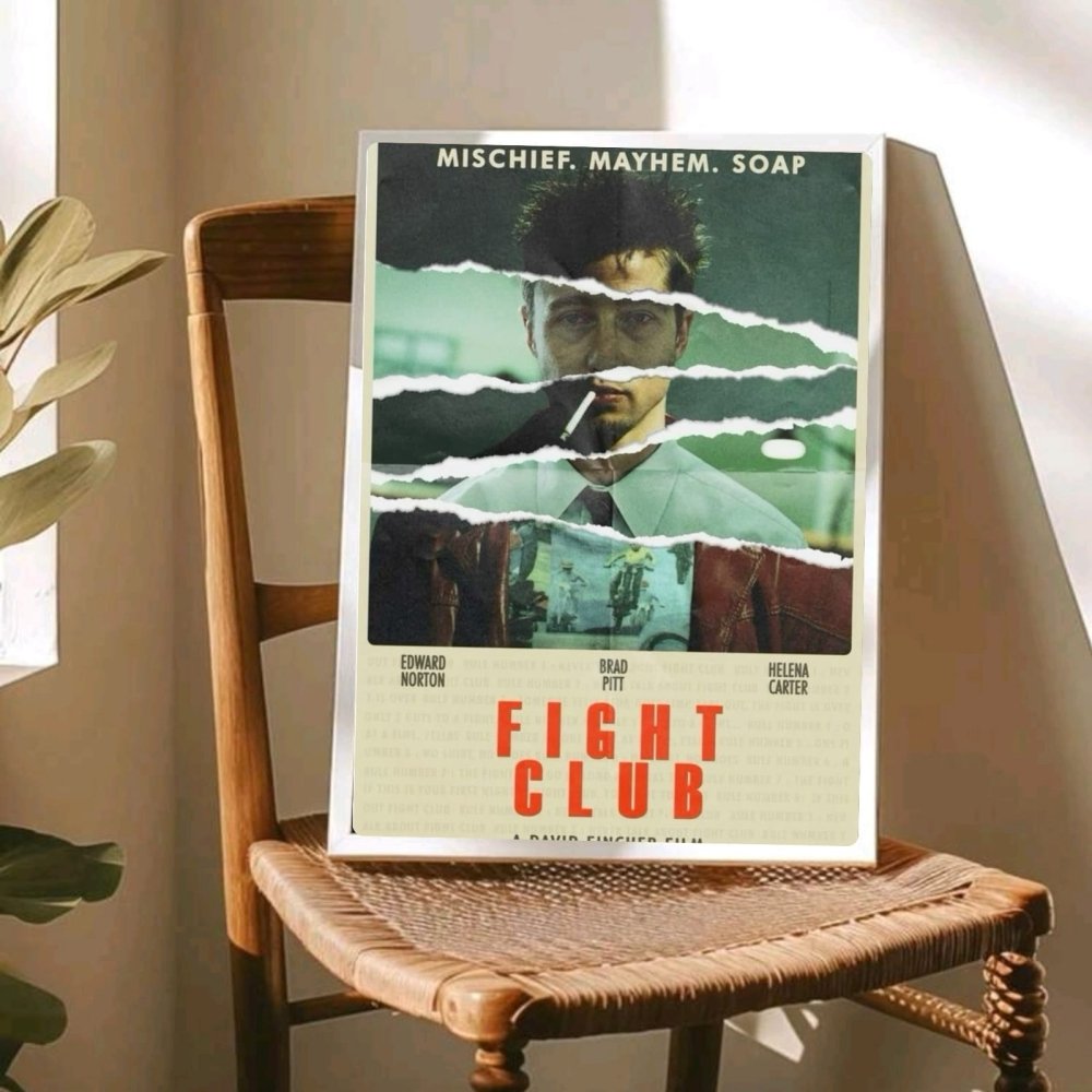 poster akira fight club - Vibes Districtposter akira fight club poster BiancoVibes District