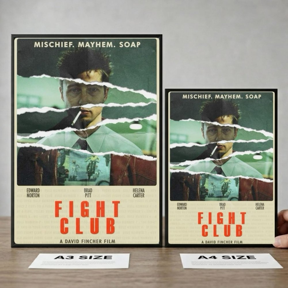 poster akira fight club - Vibes Districtposter akira fight club poster BiancoVibes District