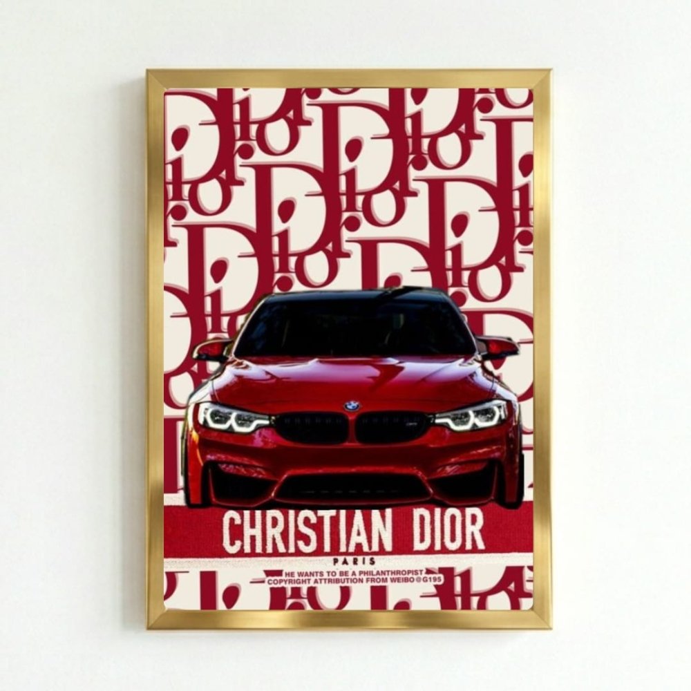 poster bmw - Vibes Districtposter bmw poster GoldVibes District