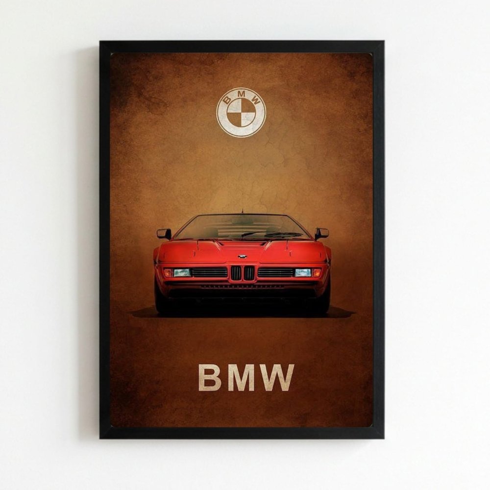 poster bmw - Vibes Districtposter bmw poster NeroVibes District