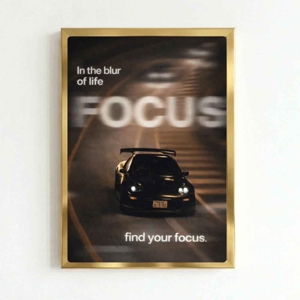 poster car race house deco - Vibes Districtposter car race house deco poster GoldVibes District