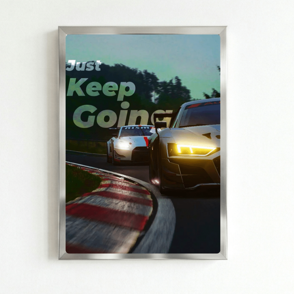 poster car race house deco - Vibes Districtposter car race house deco poster SilverVibes District