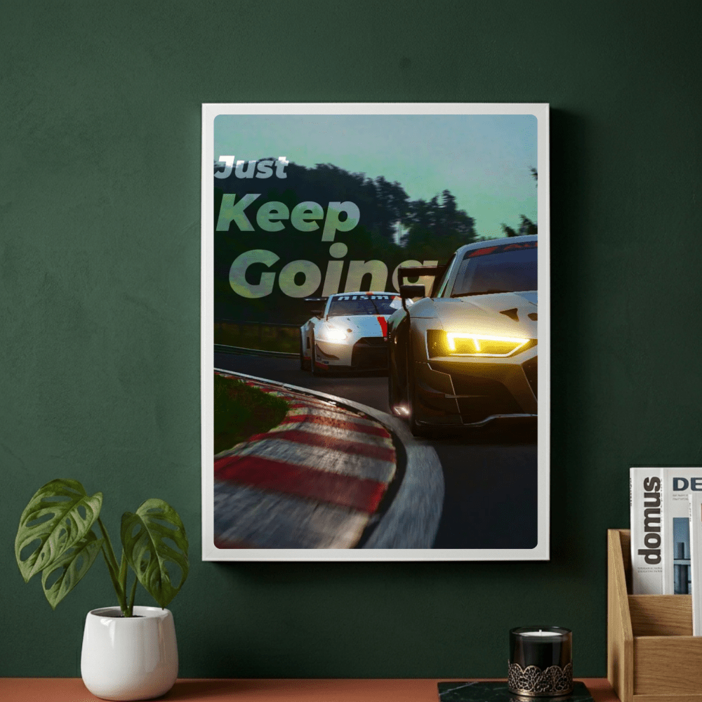 poster car race house deco - Vibes Districtposter car race house deco poster GoldVibes District