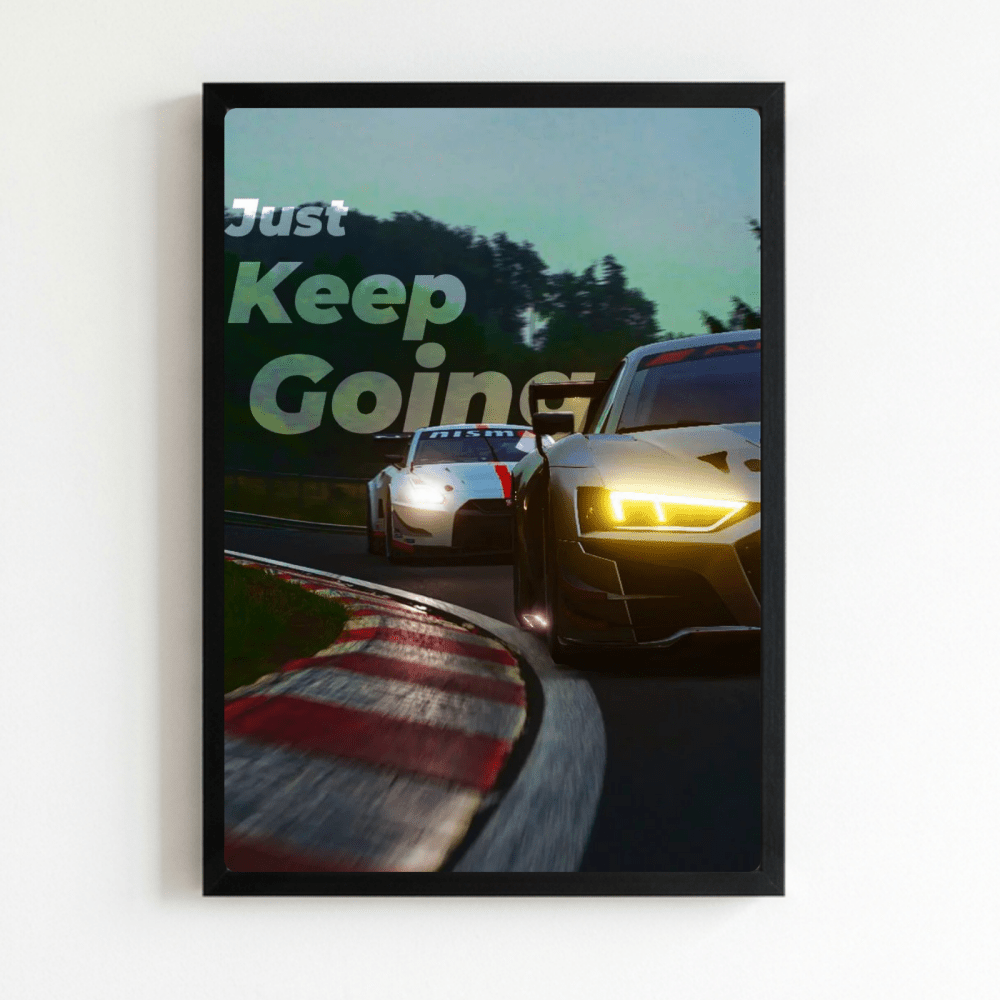 poster car race house deco - Vibes Districtposter car race house deco poster NeroVibes District