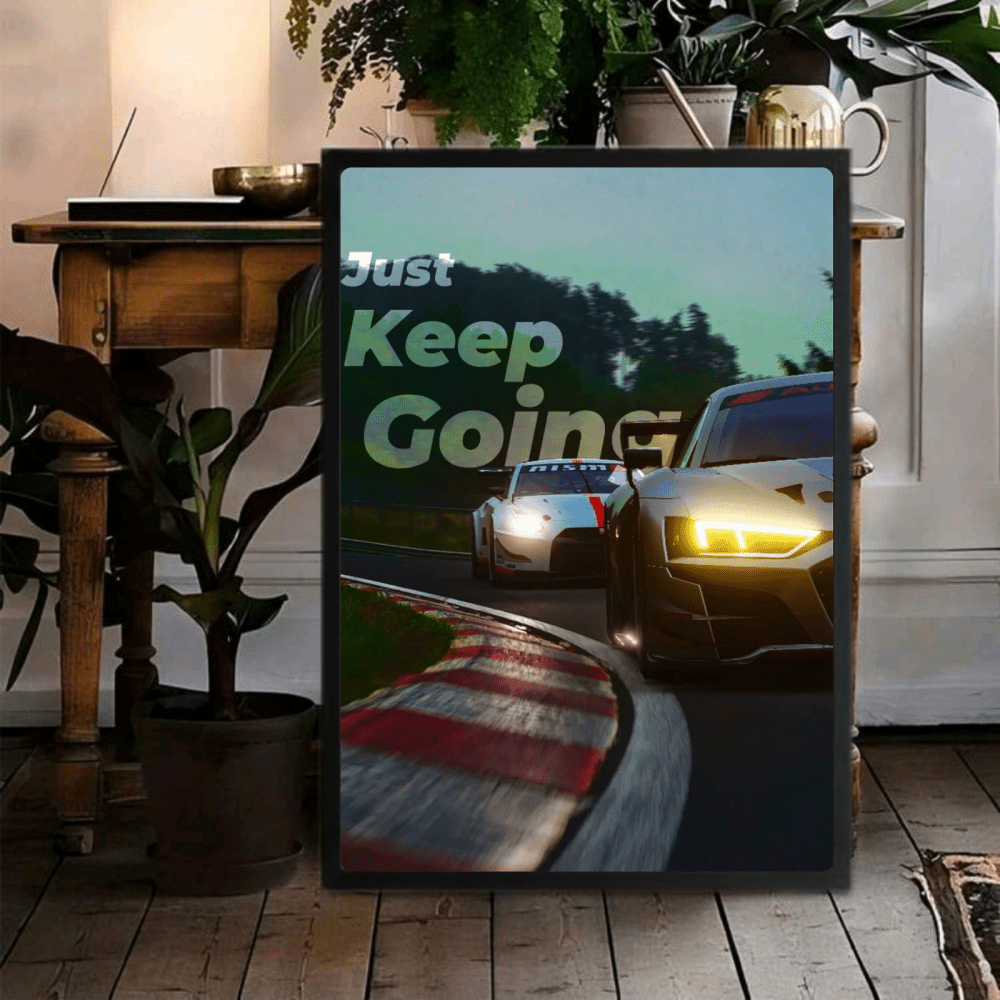 poster car race house deco - Vibes Districtposter car race house deco poster GoldVibes District