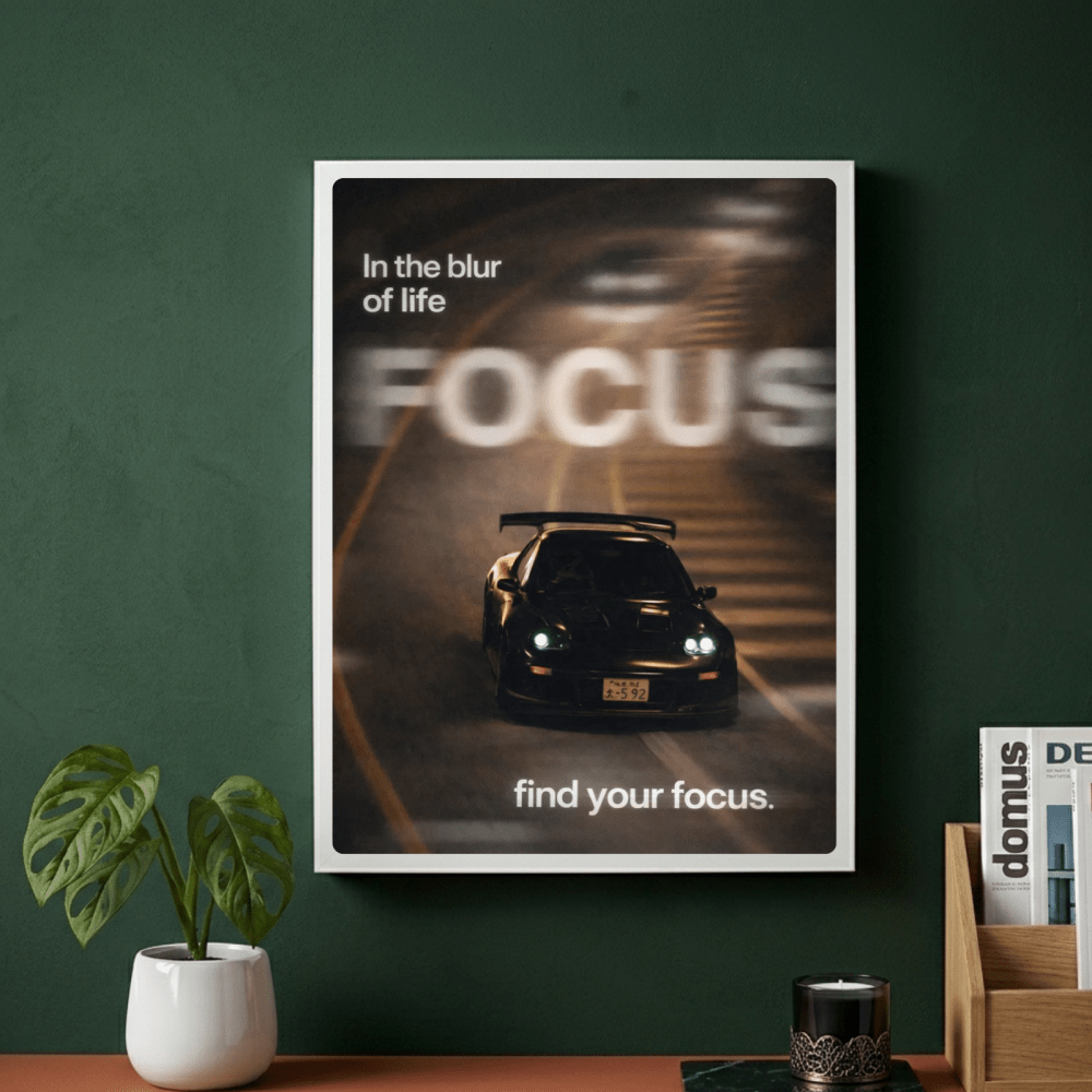 poster car race house deco - Vibes Districtposter car race house deco poster SilverVibes District
