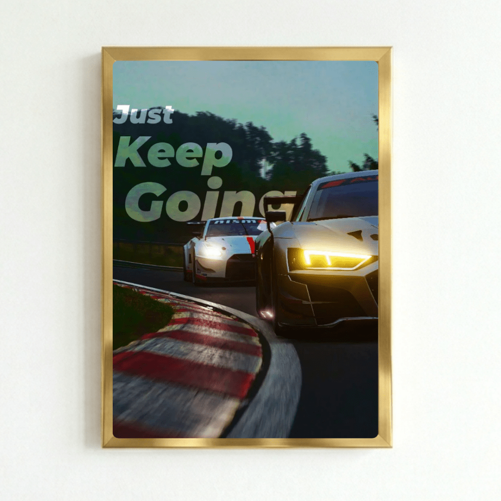 poster car race house deco - Vibes Districtposter car race house deco poster GoldVibes District