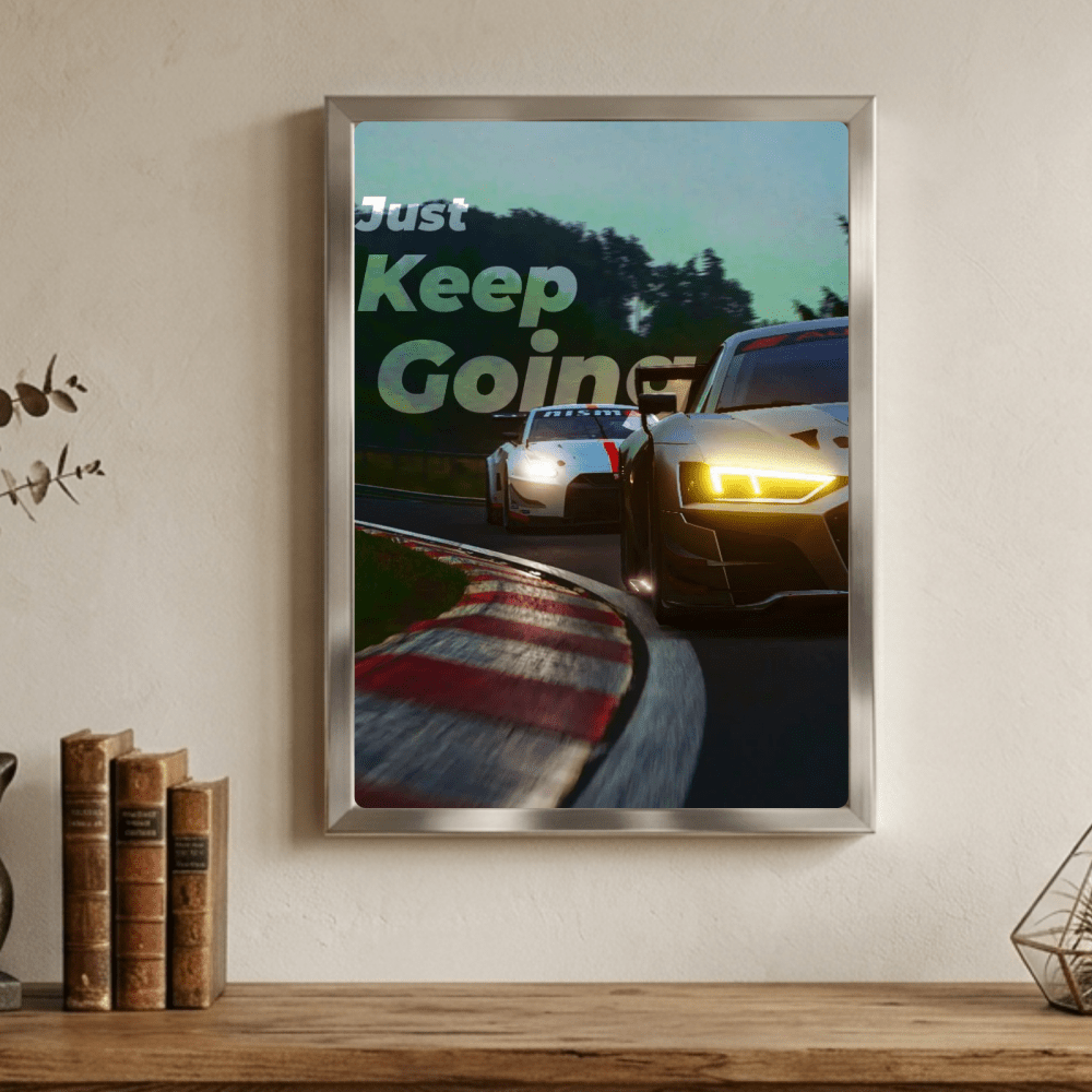 poster car race house deco - Vibes Districtposter car race house deco poster GoldVibes District