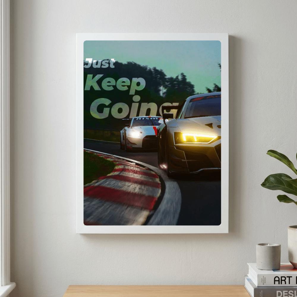 poster car race house deco - Vibes Districtposter car race house deco poster GoldVibes District