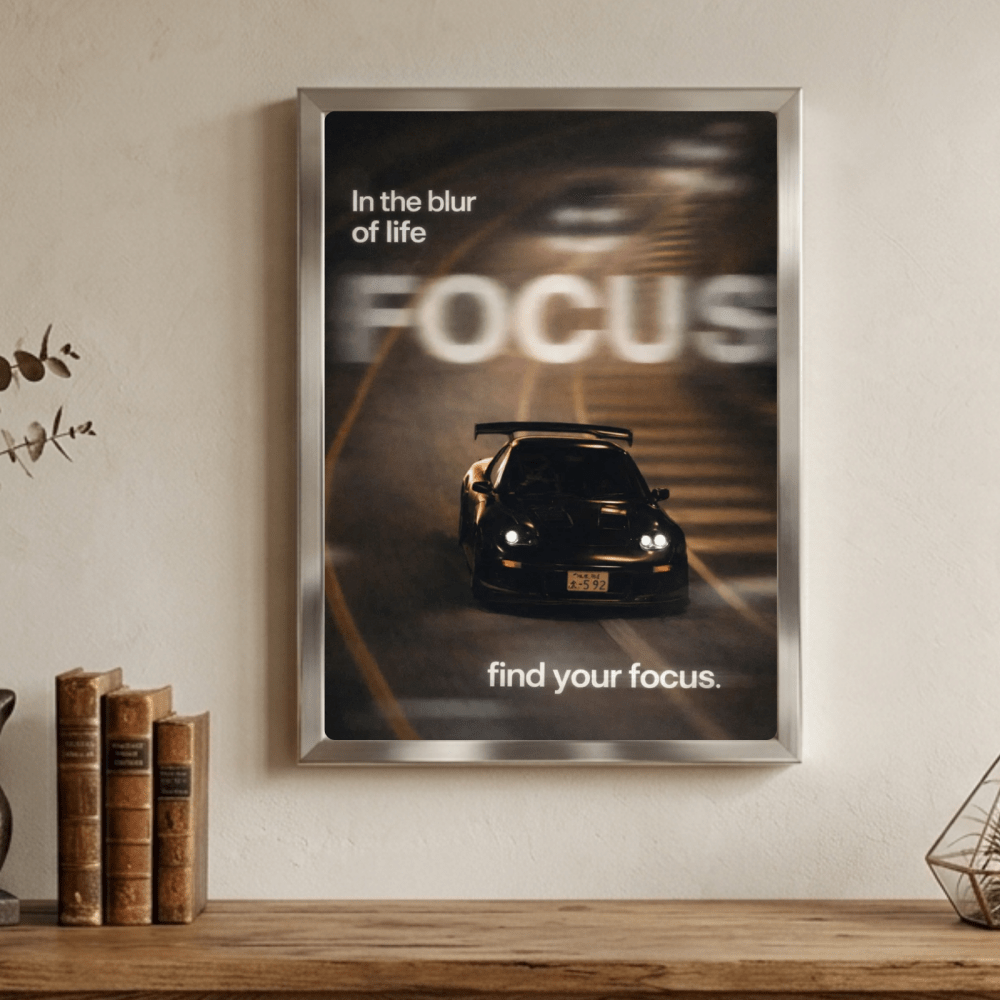 poster car race house deco - Vibes Districtposter car race house deco poster SilverVibes District