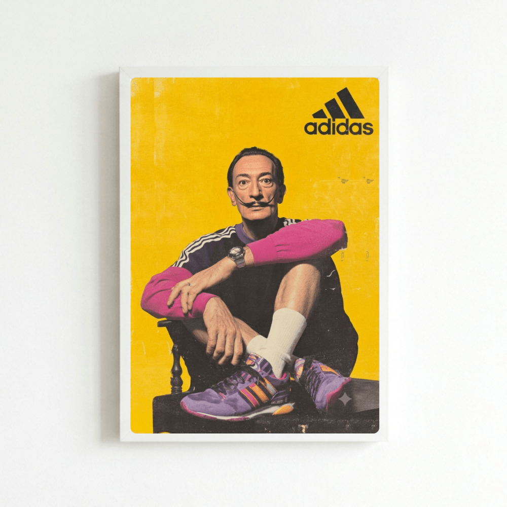 poster dalì adidas - Vibes Districtposter dalì adidas poster BiancoVibes District