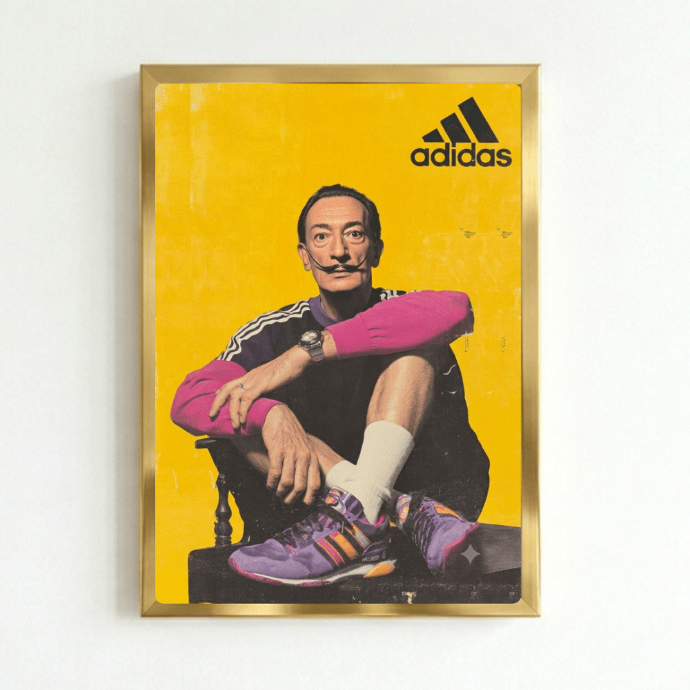 poster dalì adidas - Vibes Districtposter dalì adidas poster GoldVibes District
