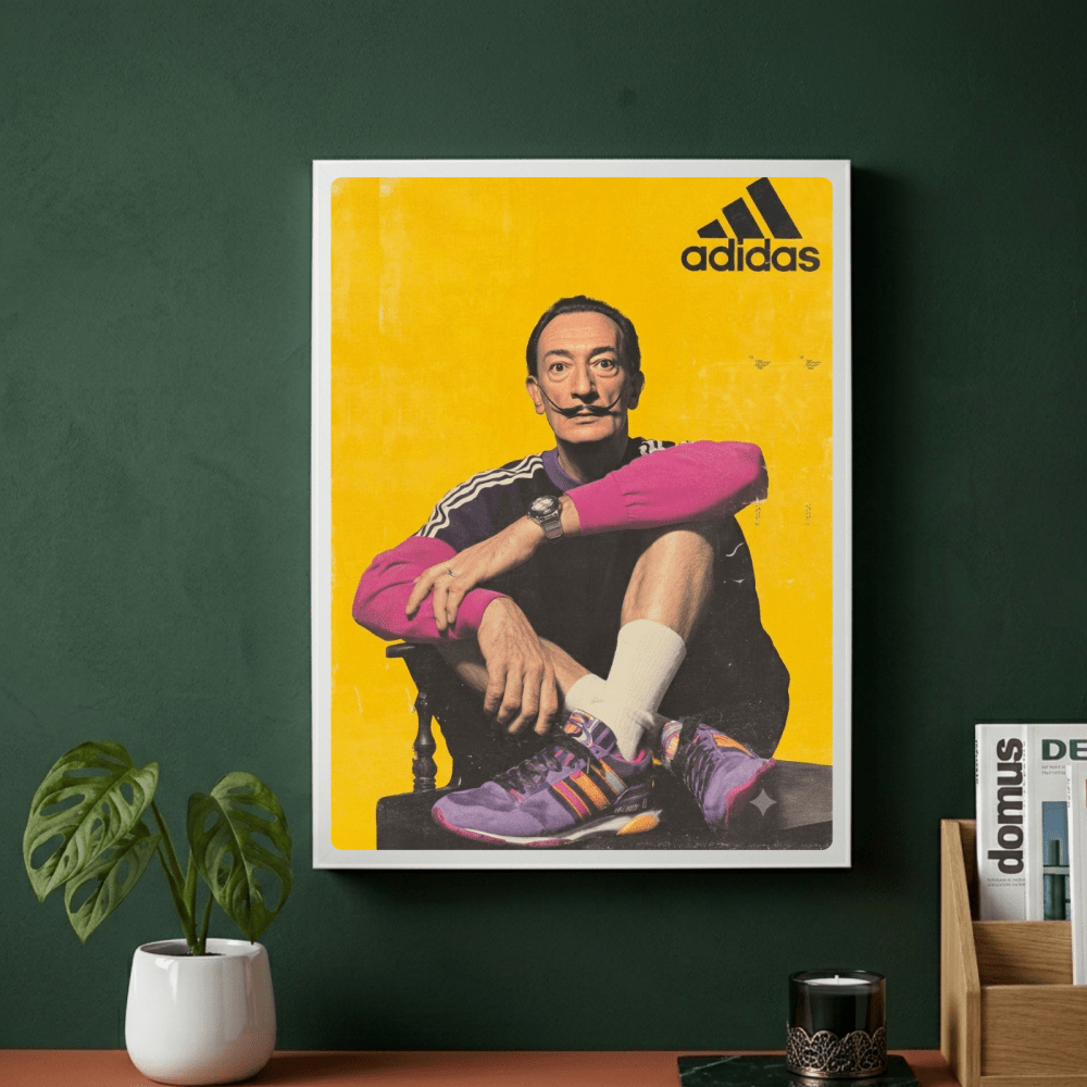 poster dalì adidas - Vibes Districtposter dalì adidas poster GoldVibes District
