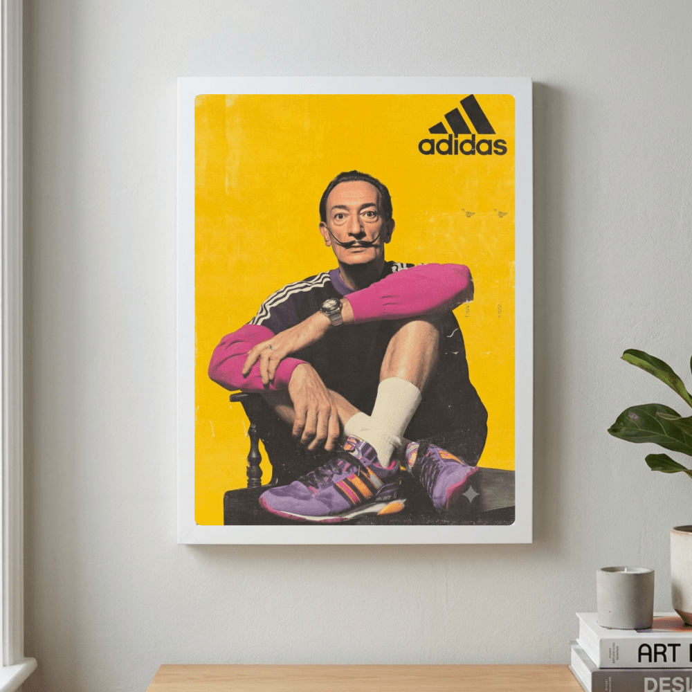 poster dalì adidas - Vibes Districtposter dalì adidas poster GoldVibes District