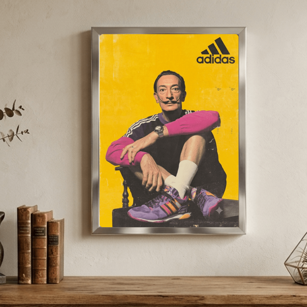 poster dalì adidas - Vibes Districtposter dalì adidas poster GoldVibes District