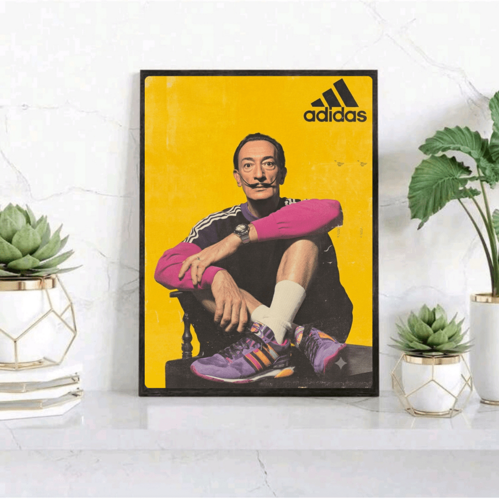 poster dalì adidas - Vibes Districtposter dalì adidas poster GoldVibes District
