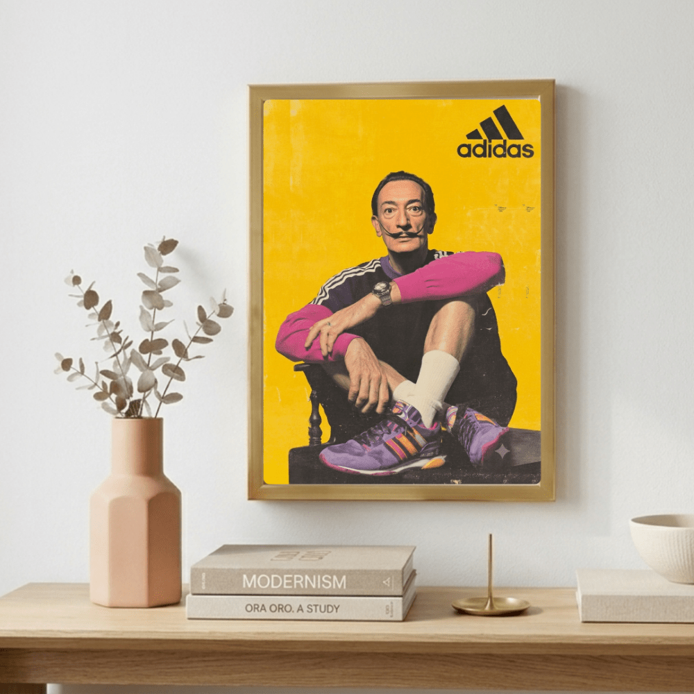 poster dalì adidas - Vibes Districtposter dalì adidas poster GoldVibes District