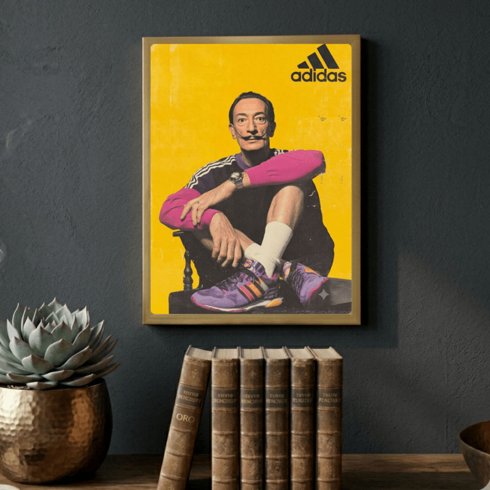 poster dalì adidas - Vibes Districtposter dalì adidas poster GoldVibes District