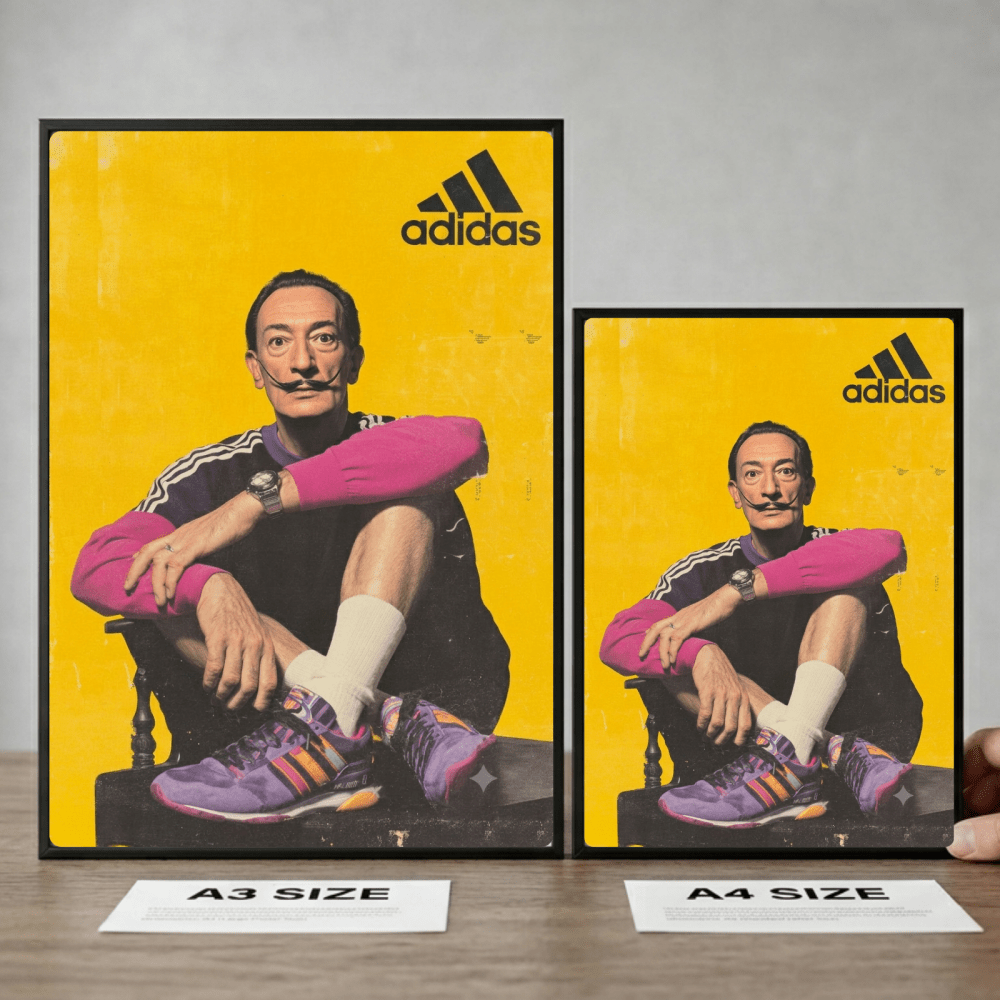 poster dalì adidas - Vibes Districtposter dalì adidas poster GoldVibes District